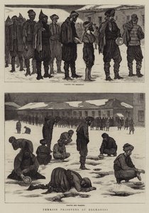 Tyrkiske fanger i Bukarest af Joseph Nash